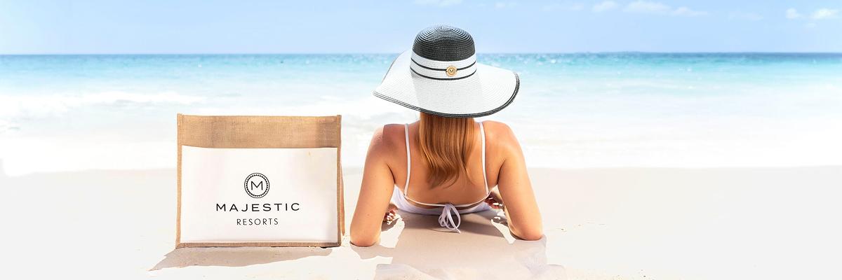 Save up to 70% all month long on an all-inclusive vacation to Majestic Resorts.